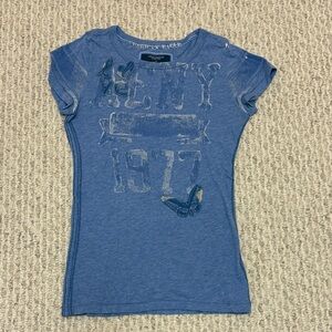 American Eagle Outfitters Blue Kids Tee with Graphic